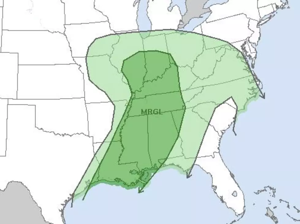 Strong Storms Expected in Acadiana Today