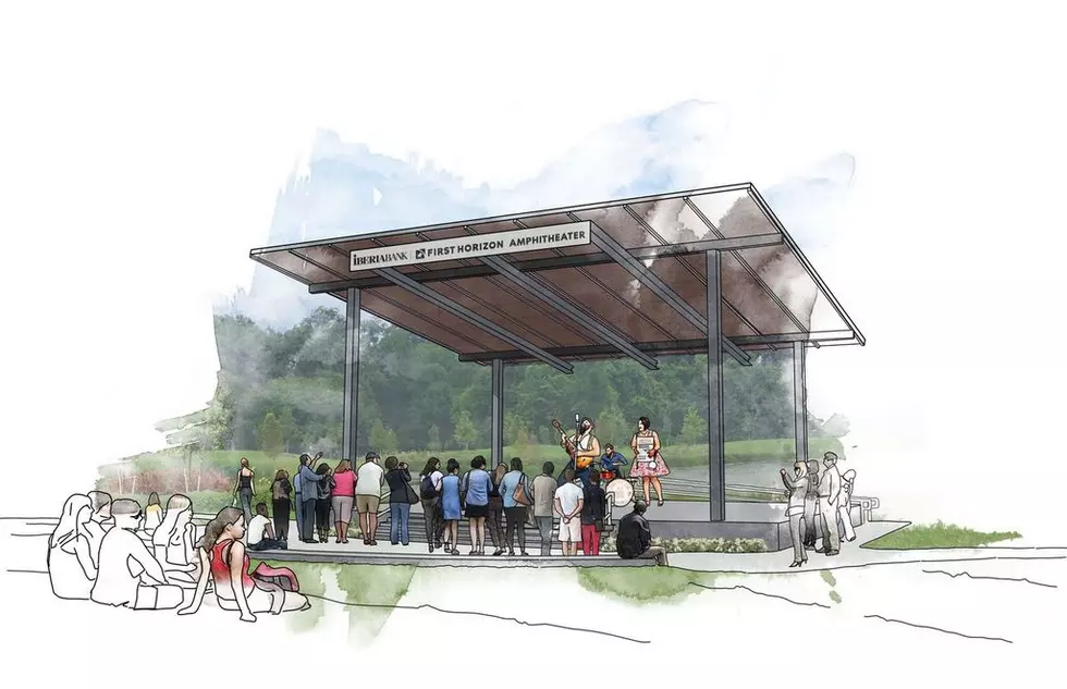 Moncus Park in Lafayette Breaks Ground on New Amphitheater