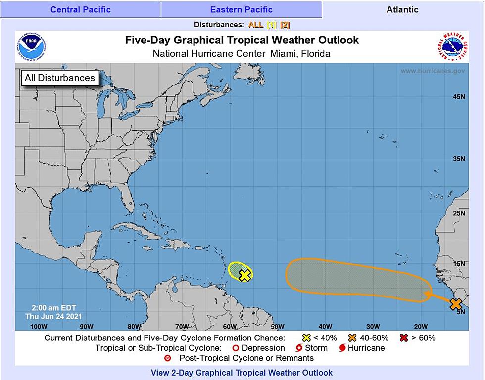 Second Tropical Wave Being Monitored for Development