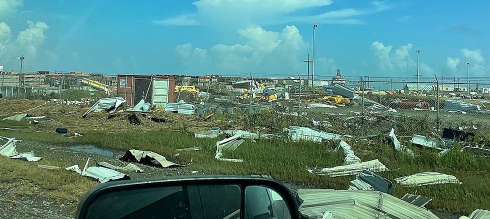 Local Electrician Shares Photos of the Heartbreaking Devastation in Port Fourchon