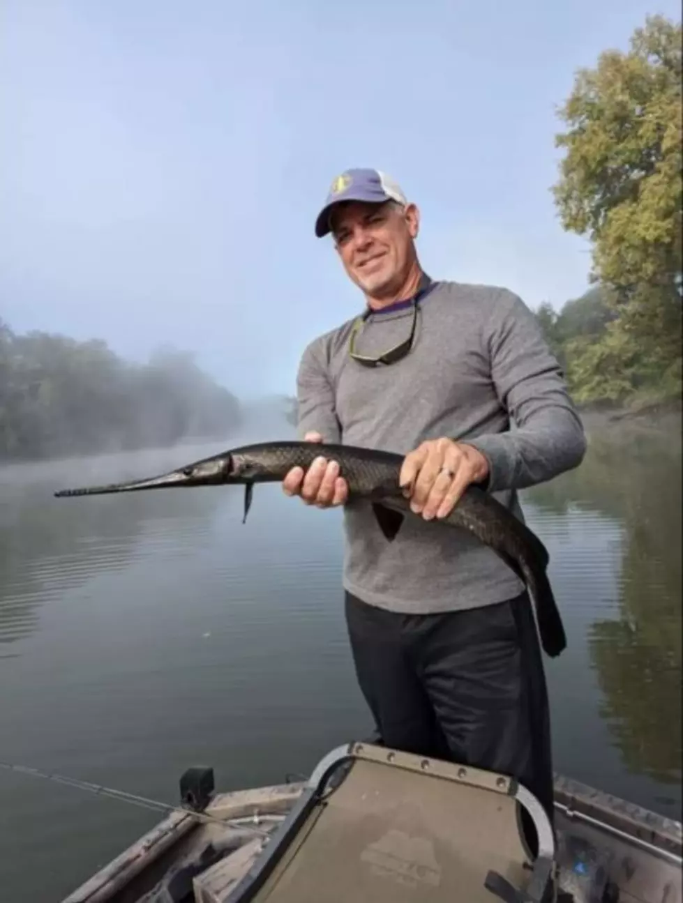 Louisiana Man Catches Rare Black Fish in Tennessee River