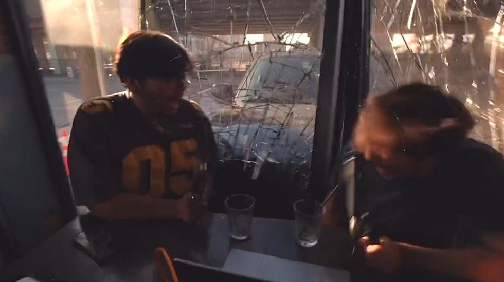 Car Crashes Into Houston Coffee Shop While Podcasters Were Filming [WATCH]