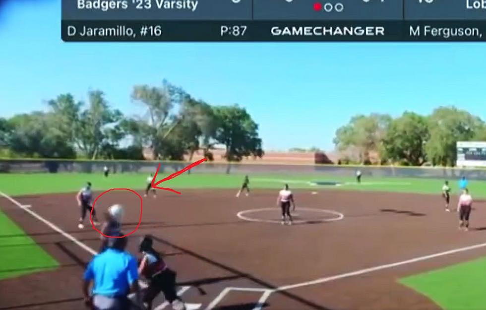 Softball Catcher Throws Ball Directly Into Batter's Head