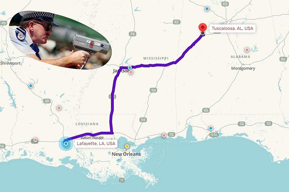 Going to the LSU-Alabama Game? Here Are the Major Speed Traps From Louisiana to Alabama