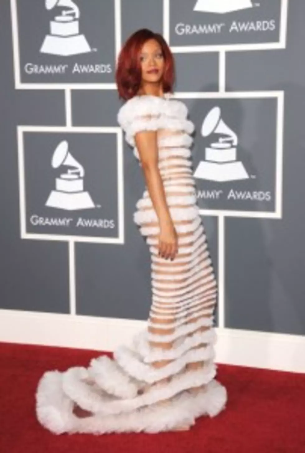 Rihanna At The 2011 Grammys