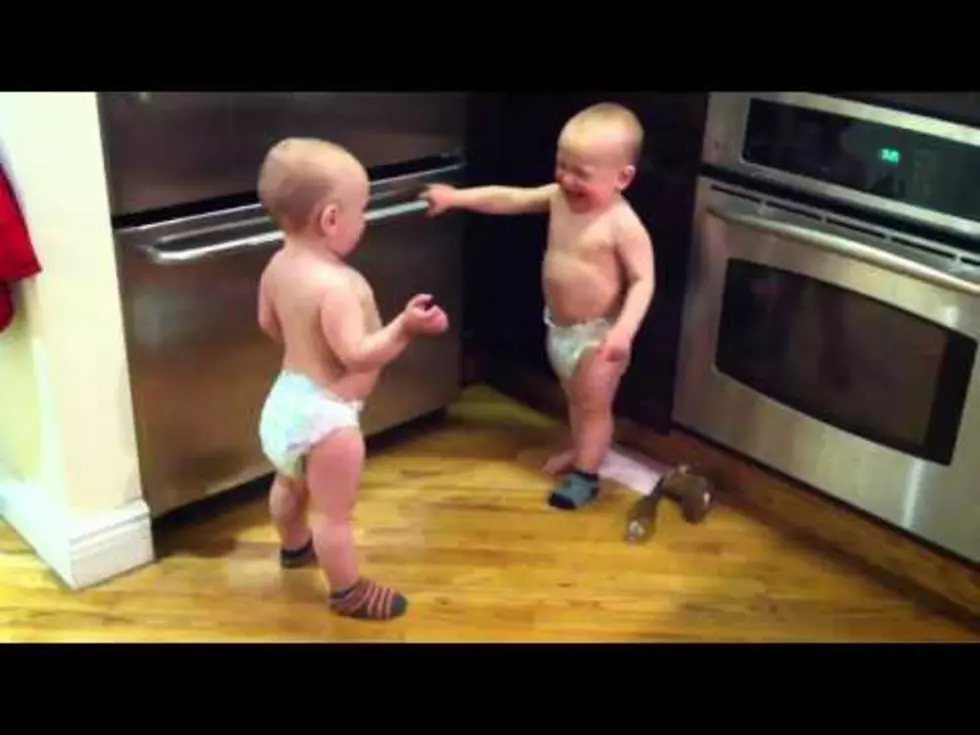 Twin Babies Have A Conversation (VIDEO)