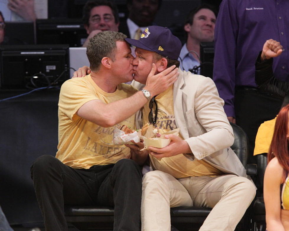 Kiss-Cam Catches Will Ferrell and John C. Reilly