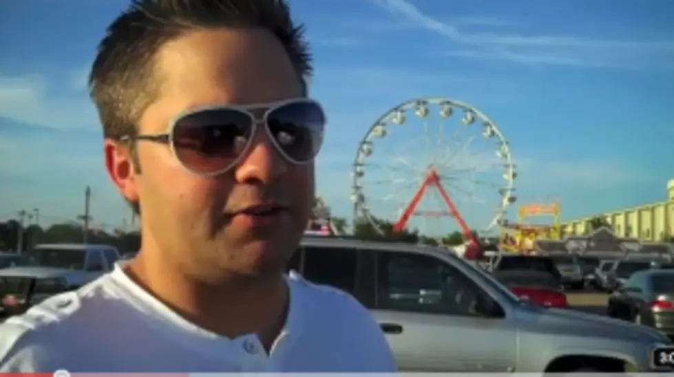 Chris Reed Visits The Cajun Heartland State Fair Seeking His Favorite Carnival Games [VIDEO]