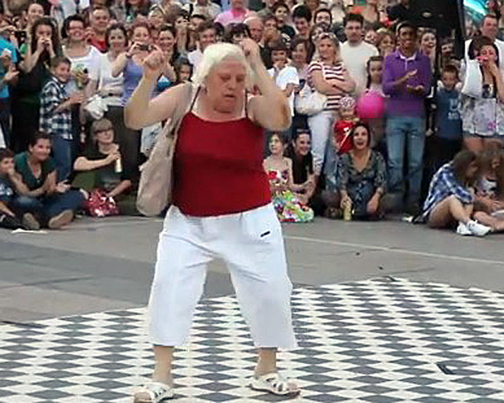 Watch Techno Granny Bust Serious Moves in Croatia [VIDEO]