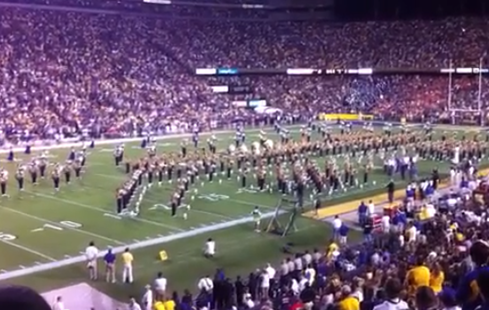 LSU Band Pays Tribute Leading Into 9/11 With A Rendition To ‘Amazing Grace’ [VIDEO]