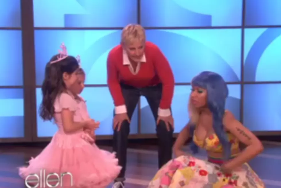 Nicki Minaj Suprises Little Girls Who Covered &#8216;Super Bass&#8217;, Performs With Them On Ellen [VIDEO]