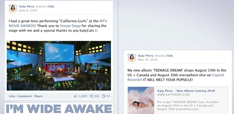 Is Katy Perry&#8217;s New Video For &#8216;Wide Awake&#8217; An Ad For Facebook?