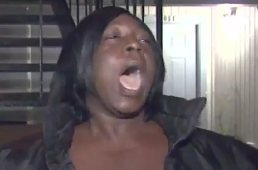 Woman In Houston Energetically Describes Hail Storm [VIDEO]