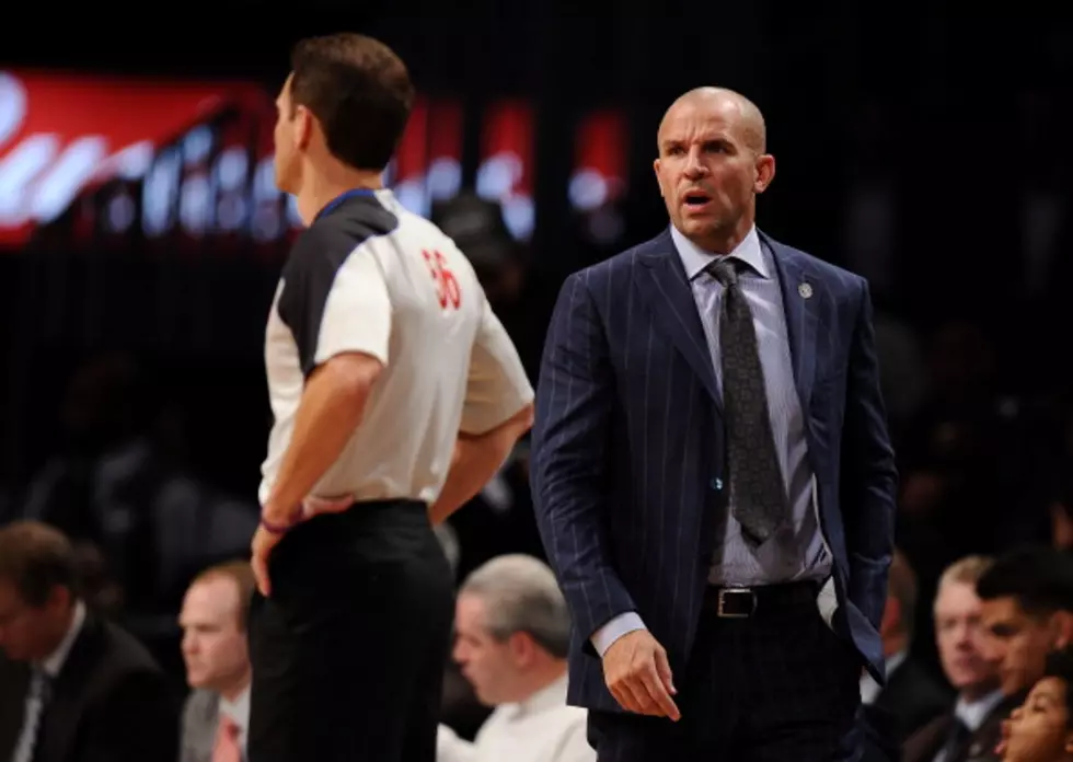 NBA To Fine Coach Jason Kidd $50,000 For Spilling Drink On Court [VIDEO]