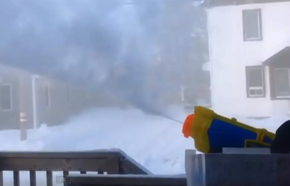 This Is What Happens When Boiling Water and Cold Air Meet Up [VIDEO]