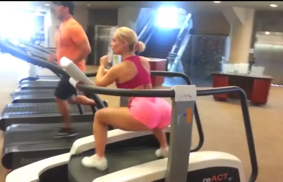 Coco Introduces Us To This Surf Board Machine In Gym [VIDEO]