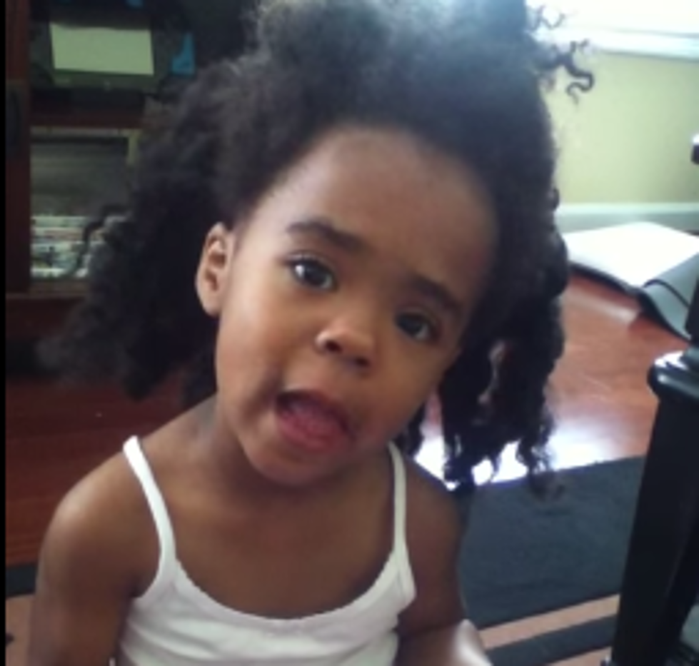 Watch This Three-Year-Old Try To Get Out Of Trouble After Eating Doughnut [VIDEO]