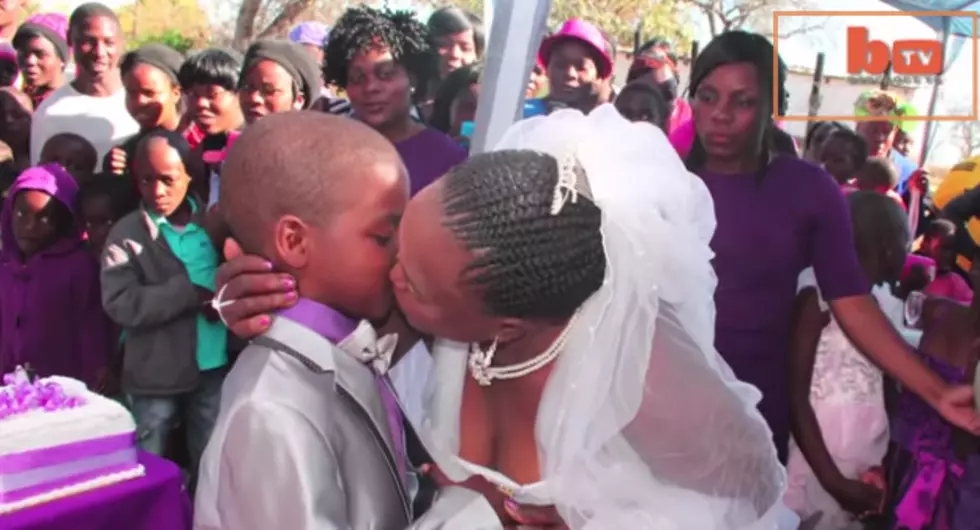 Nine-Year-Old Boy Marries 62-Year-Old Woman For The Second Time [VIDEO]