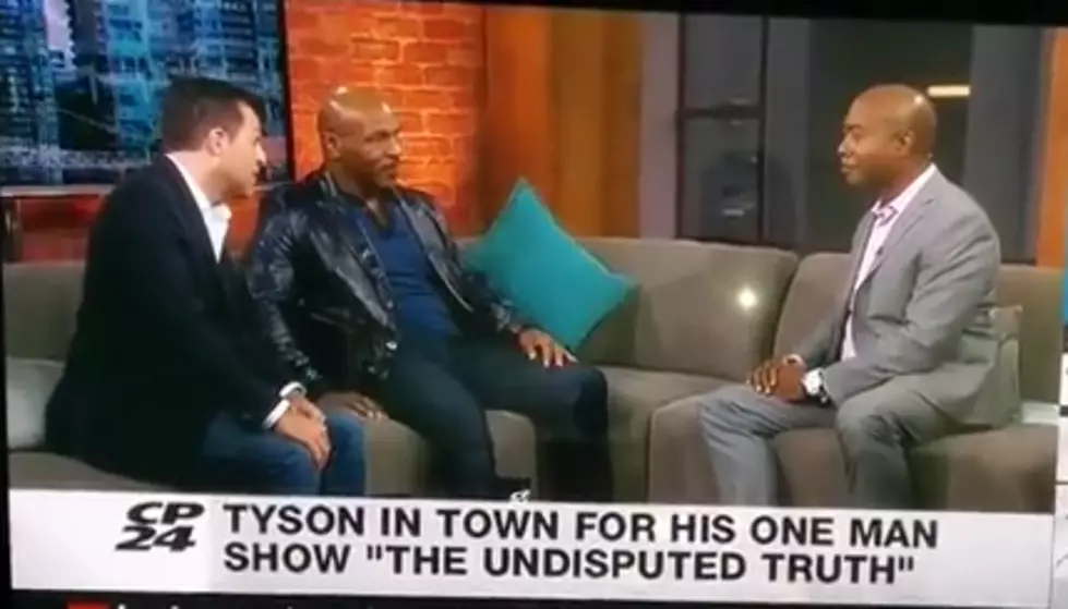 Mike Tyson Explodes In Anger During A TV Interview In Canada [NSFW VIDEO]
