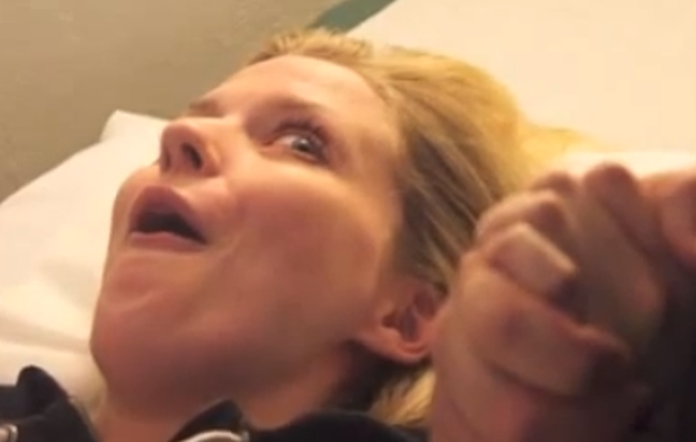 Mom-to-Be Has Epic Reaction To Ultrasound [VIDEO]