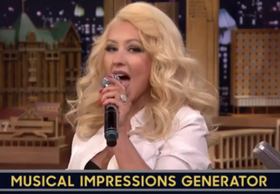 Christina Aguilera Mocks Singers On ‘The Tonight Show’ [VIDEO]