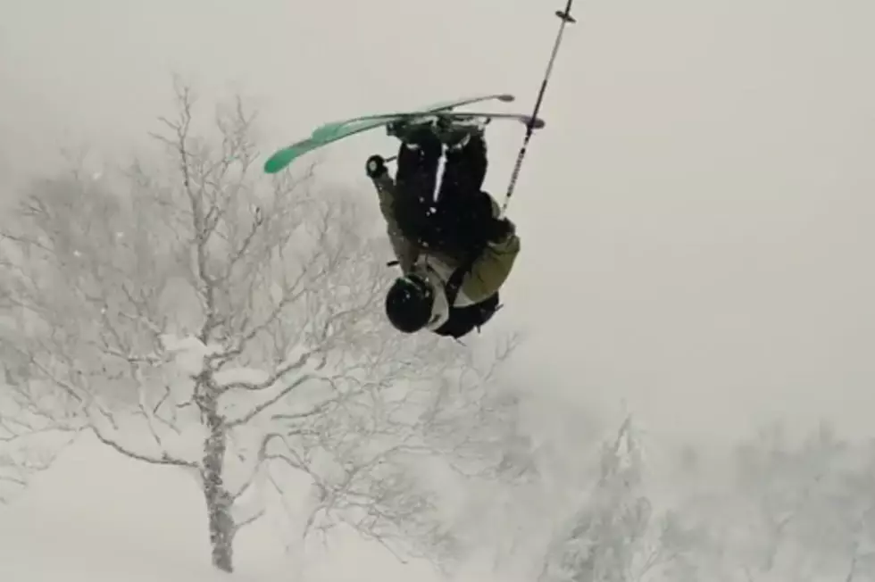 Skier Crashes Into Tree While Performing Front Flip [VIDEO]