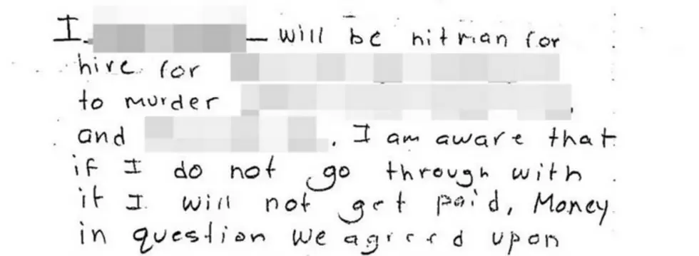 Dad Finds Murder-For-Hire Contract In Sons Bedroom [VIDEO]