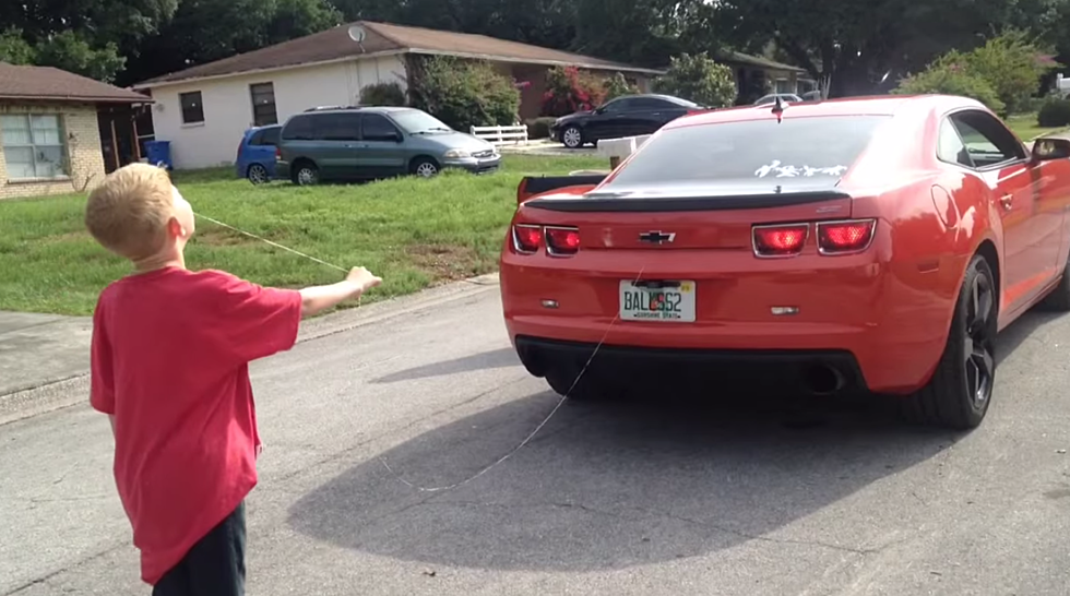 Florida Dad Pulls Son’s Tooth With His Camaro [VIDEO]