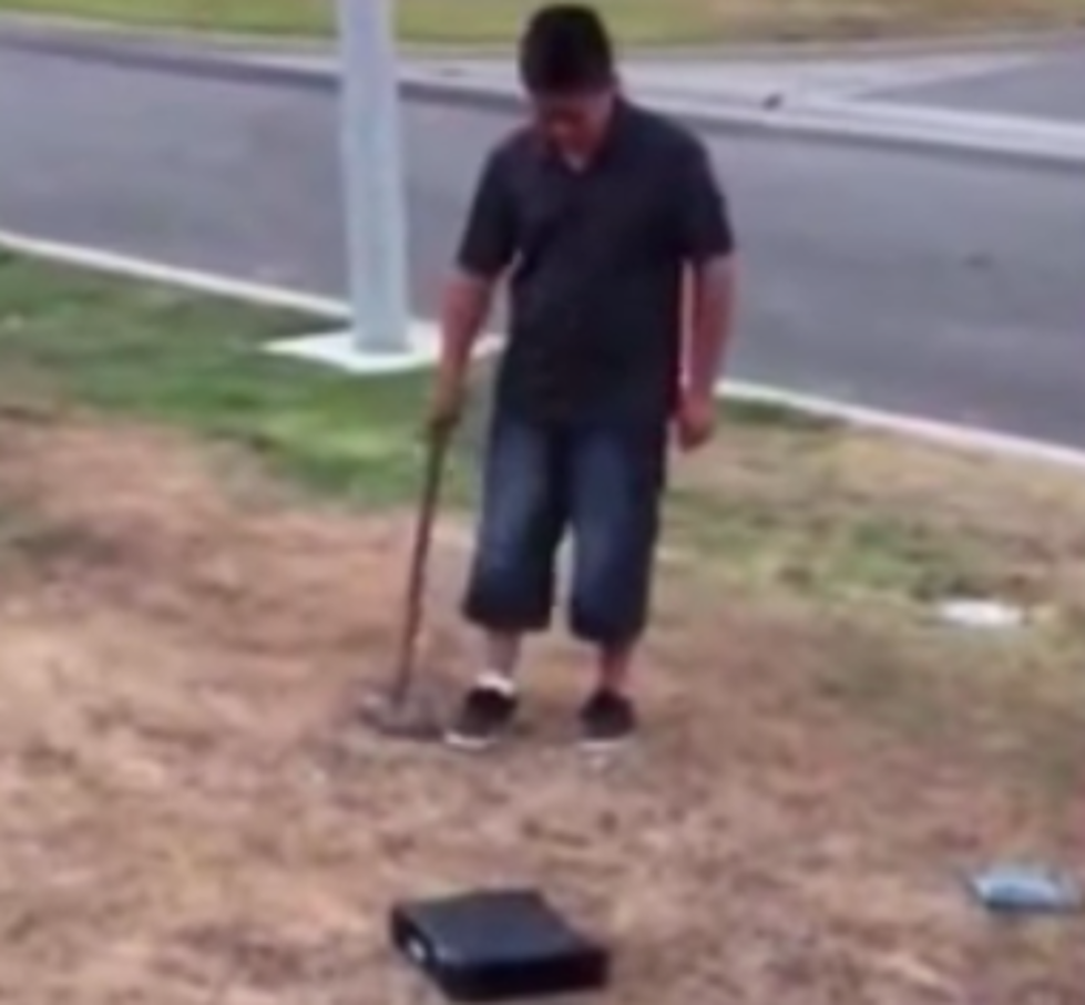 Father Makes Son Smash His Gaming System For Failing School [NSFW-VIDEO]