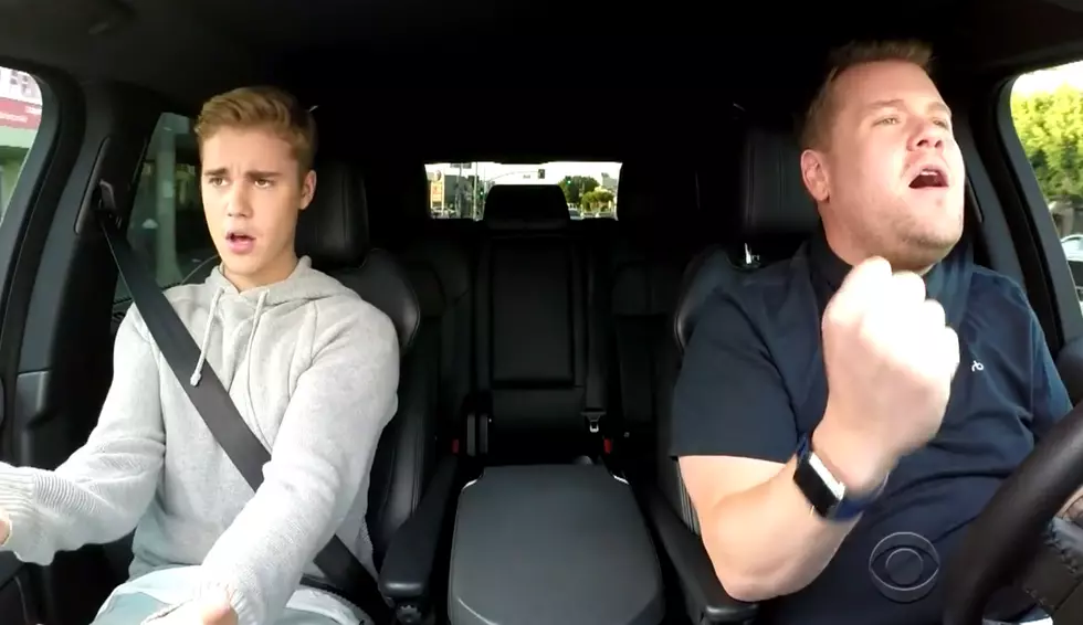 Justin Bieber Does Car Pool Karaoke With James Corden [VIDEO]