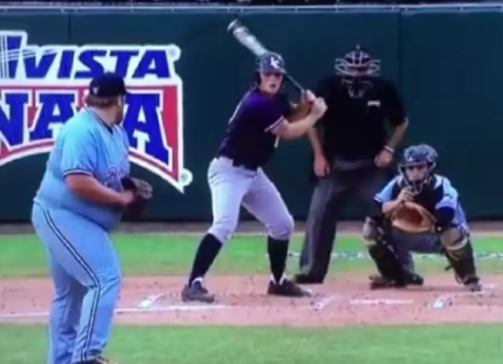 Internet Goes Crazy Over 300-Pound Pitcher [VIDEO]