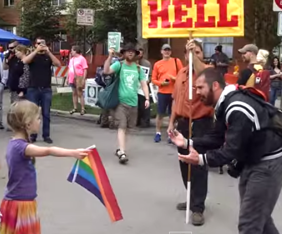 Little Girl Doesn’t Back Down From Preacher [VIDEO]
