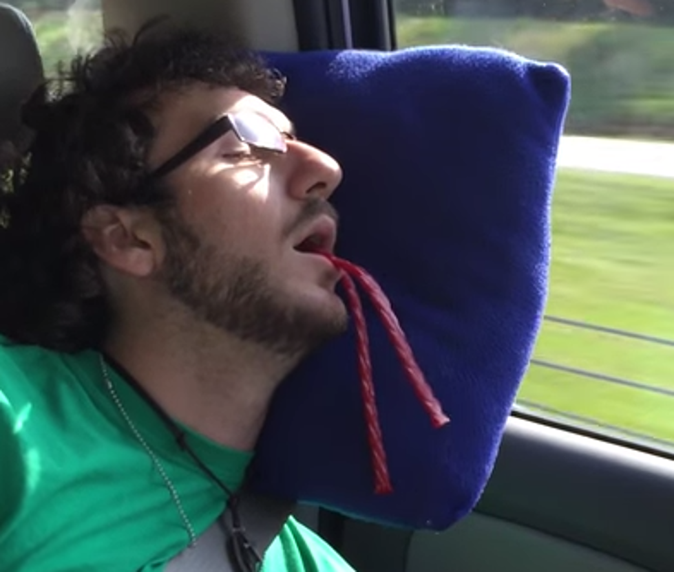 Friends Stuff A Dude’s Mouth With Twizzlers When He Falls Asleep In Car [VIDEO]