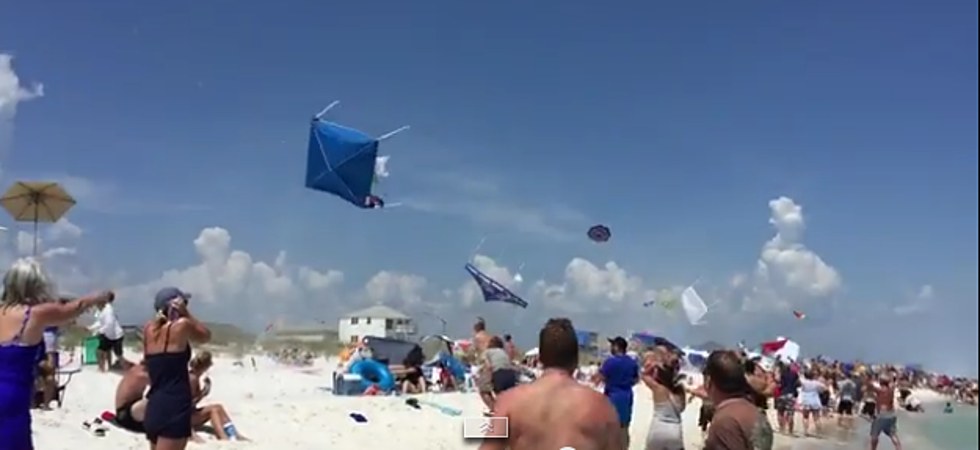 The Blue Angels Fly Over A Beach Sending Tents And Umbrellas Flying [VIDEO]