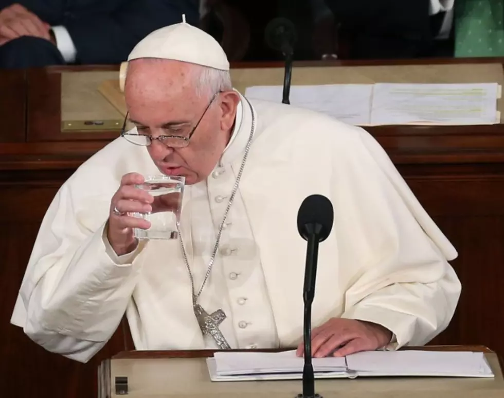 Congressman Steals Pope&#8217;s Water, Let&#8217;s Folks Dip Fingers In It