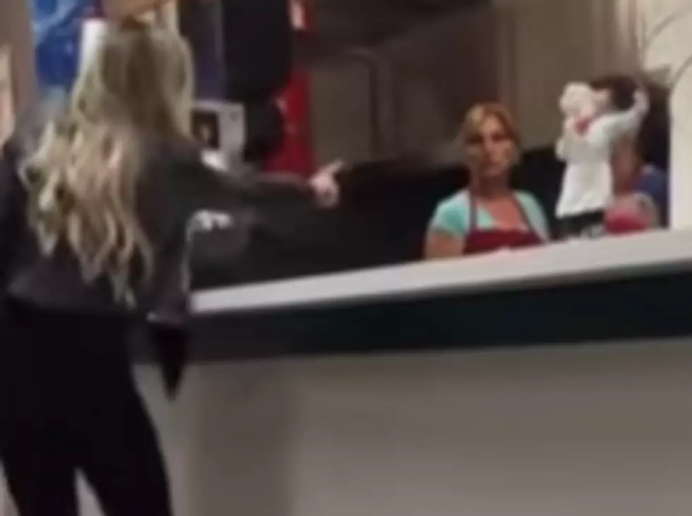 Racist Woman Yells At Workers, Then Runs Into Glass Door [VIDEO]