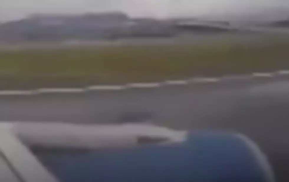 Airplane Engine Tears Apart Upon Takeoff [VIDEO]