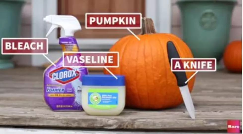 How To Make Your Pumpkin Last Longer And Germ-Free [VIDEO]