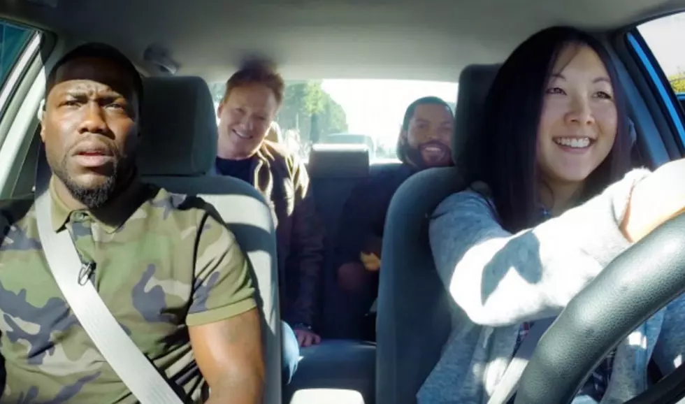Kevin Hart, Ice Cube And Conan Help Out A Student Driver [VIDEO]