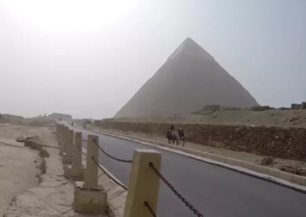 Someone Climbed The Pyramids In Egypt [VIDEO]
