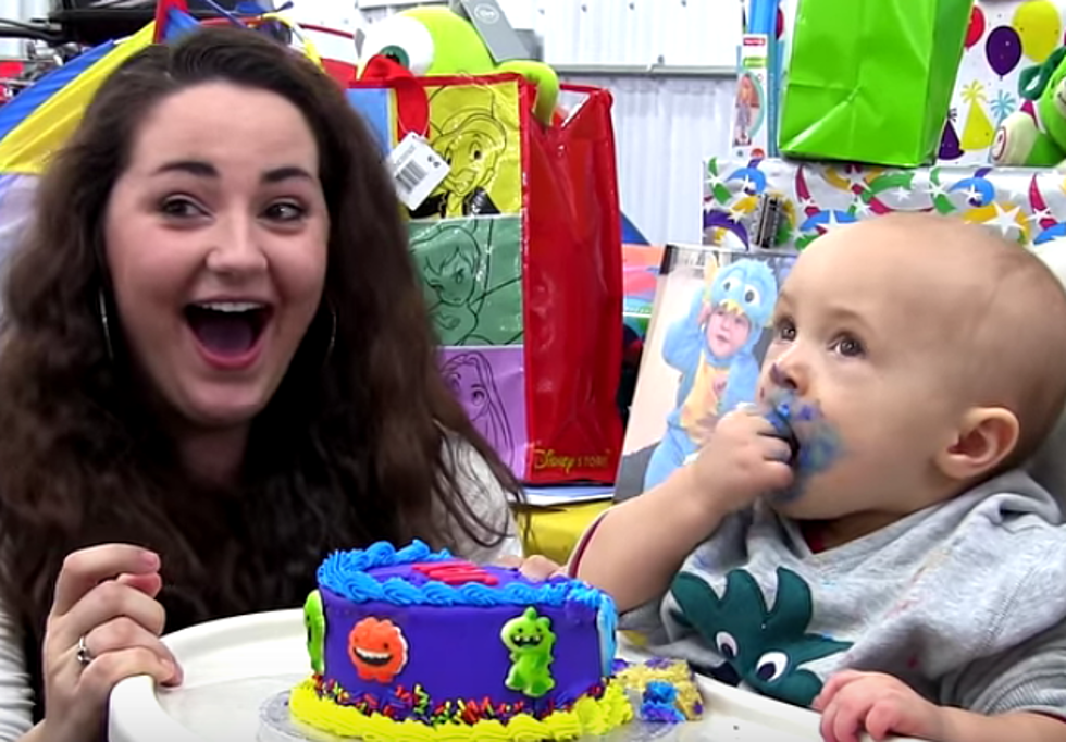 Baby Has Great Reaction To Mom When She Tries To Eat Cake [VIDEO]
