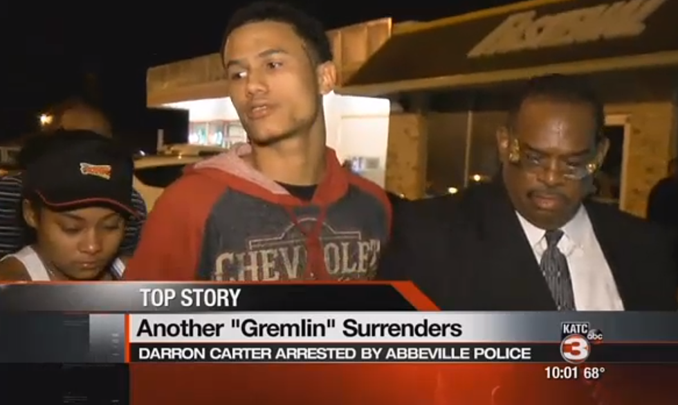 Darron Carter, Accused &#8216;Gremlins Gang&#8217; Member, Turns Himself In To Abbeville Police [VIDEO]