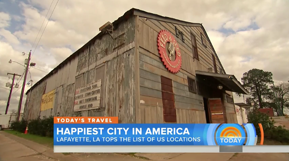 Lafayette Was Featured On NBC’s ‘The Today Show’ As The Happiest City In America [VIDEO]