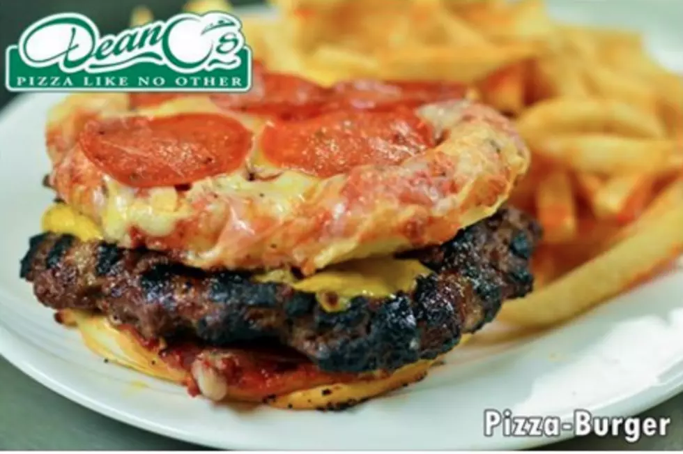 Speedy Takes On Dean-O’s Infamous ‘Pizza Burger’ #GeauxEat
