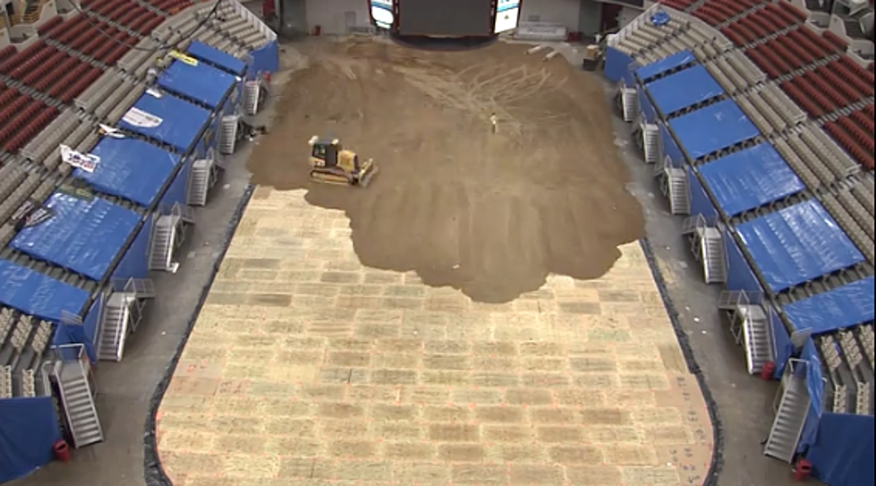Watch As The Cajundome Gets Ready For Monster Jam [VIDEO]