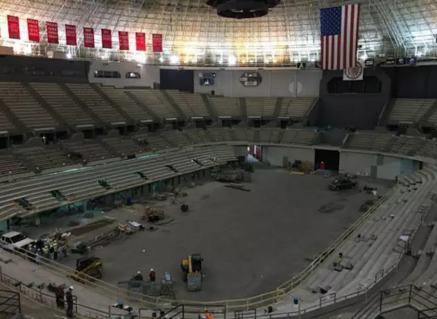 The Cajundome Is Now Without Any Seats [PHOTOS]