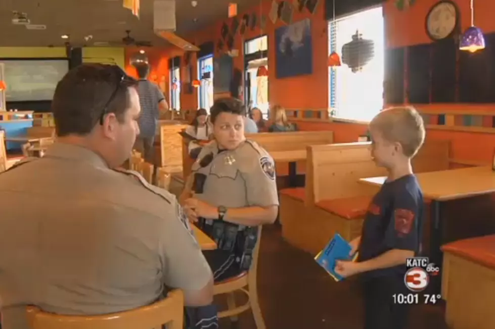 Lafayette Boy Buys Lunch For Police and First Responders [VIDEO]