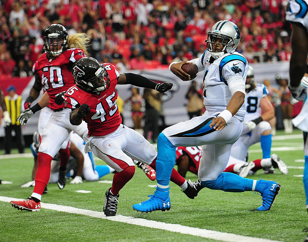Cam Newton Knocked Out Of Game By Falcons LB He Taunted Earlier In The Game [VIDEO]