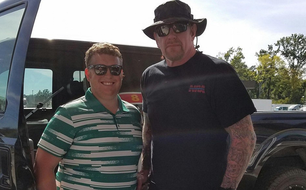 These Pictures Of The Undertaker On Crutches Has The Internet Freaking Out