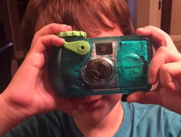 Chris Reed&#8217;s Son Asks &#8216;What Is This&#8217; When He Finds Disposable Camera
